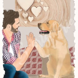 Orakelkarten Lenormand der Hund