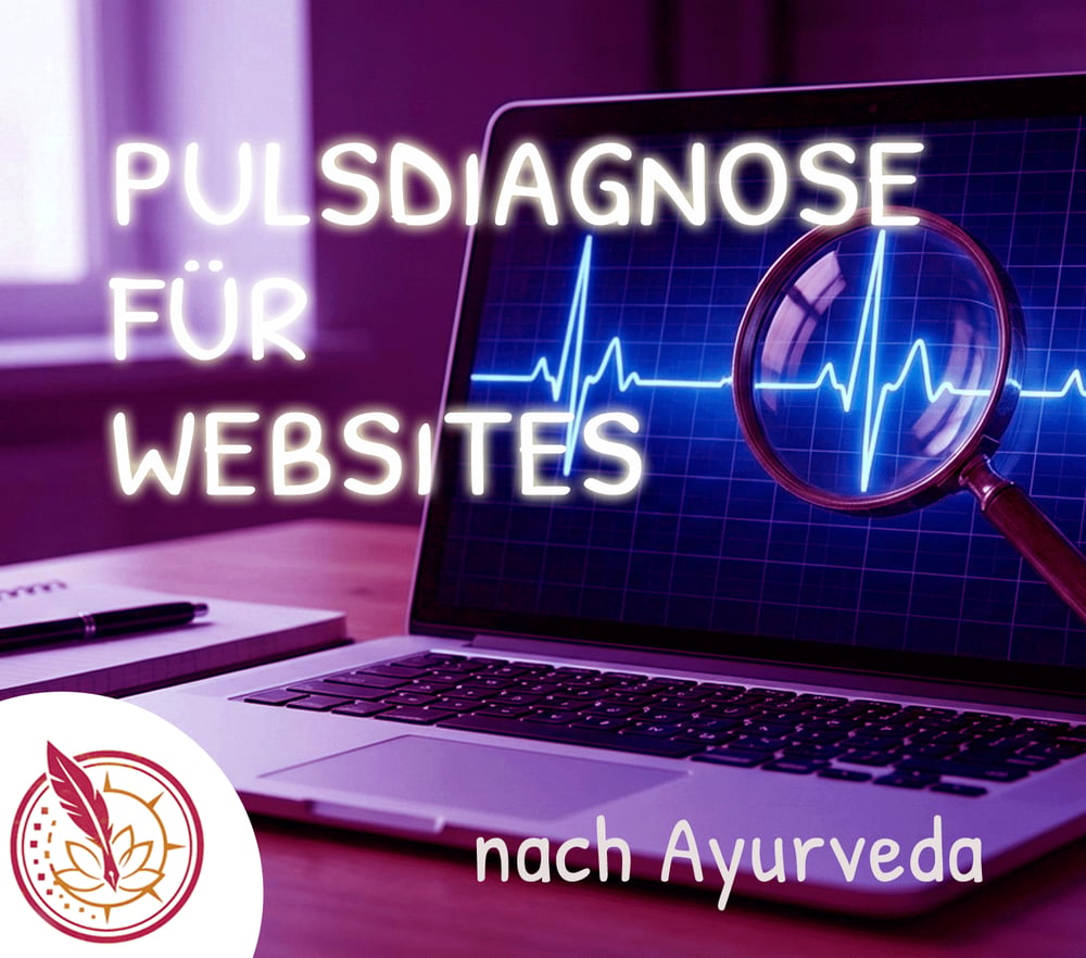 Website-Check als Pulsdiagnose nach Ayurveda