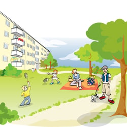 Parkregeln-Vektordatei