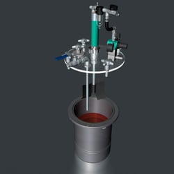 Druckbehälter mit Rührwerk