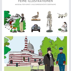 Illustration für das Museum für Kunst und Kulturgeschichte Dortmund