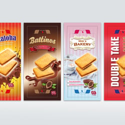 Visual Unlimited Continental Bakeries Verpackungsdesign Butterkeks und Schokoladencreme