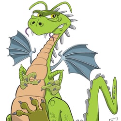 Drache, Illustrator
