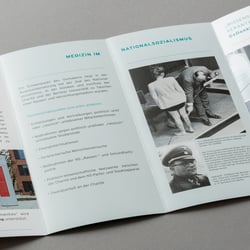 Flyer für den GeDenkOrt der Charité