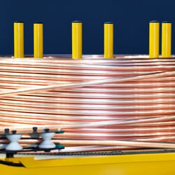 Industriefotografie  –  Kupferrohr zur Roehrenverarbeitung-1