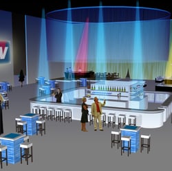 Visualisierung Galadinner 50 Jahre RTV