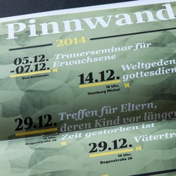 … Doppelseite „Pinnwand“ Veranstaltungen (Ausgabe 59)