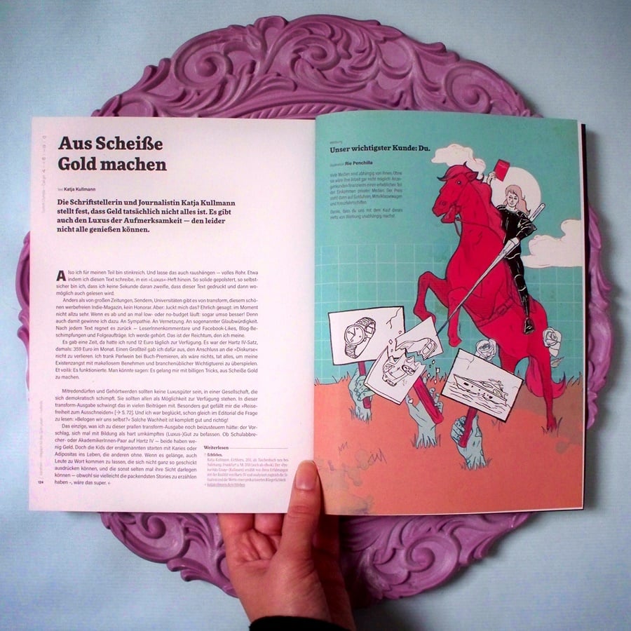 Illustration für das Transform Magazin Ausgabe 05/2019