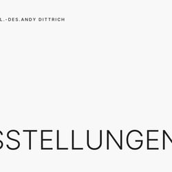 Andy Dittrich Portfolio Ausstellungen