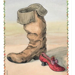 Siebenmeilenstiefel und Prinzessinnenschuh