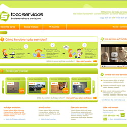 Todo servicios – Arbeitsvermittlungsportal aus Peru