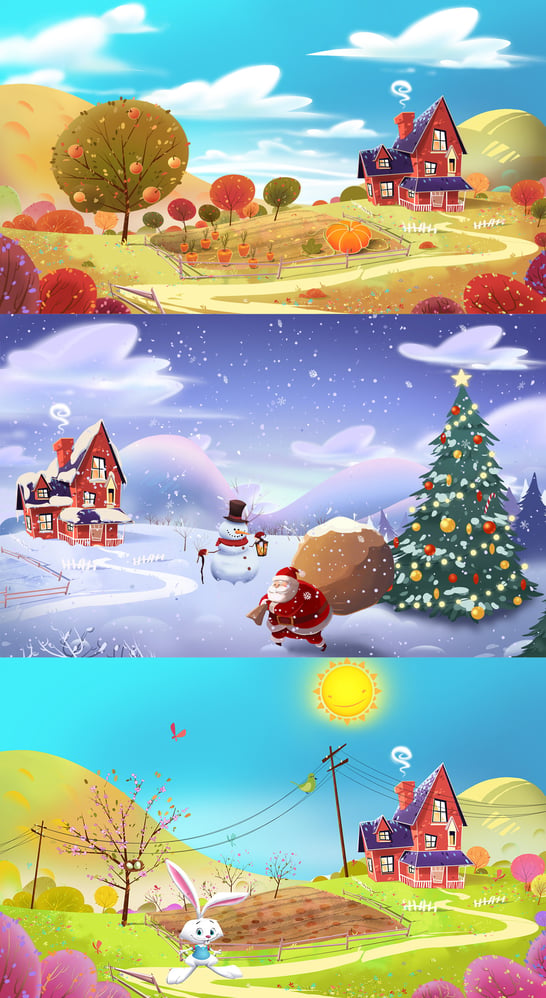 Cartoon Background