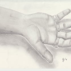 Eigene Hand