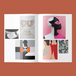 Design und Layout für das Kunstbooklet der Villa Belrose in St. Tropez