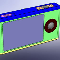 CAD Kamera Ansicht Display