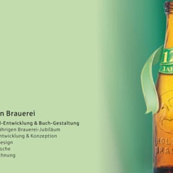 Holsten Brauerei / Jubiläums-Coporate Design Konzeption