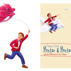 Illuentwurf + Coverillustration für „Hector & Hector“ (Piper Verlag),