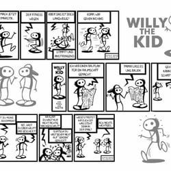Willy The Kid der chaotische Teenager von Raul und Rautie