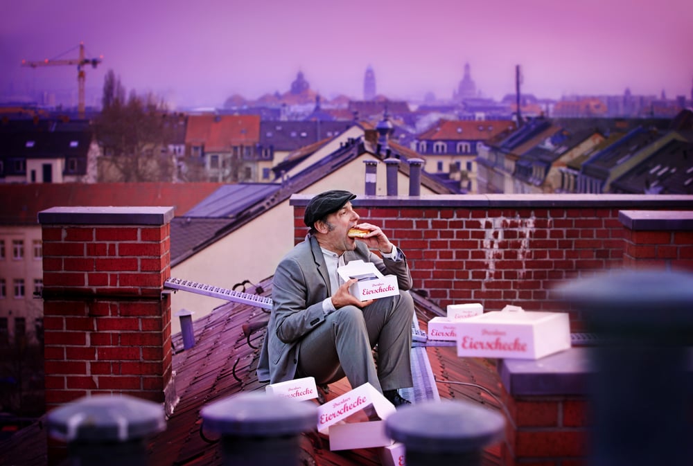 Schauspieler Utz Pannike – Titelmotiv, Bookzin Stadtluft Dresden