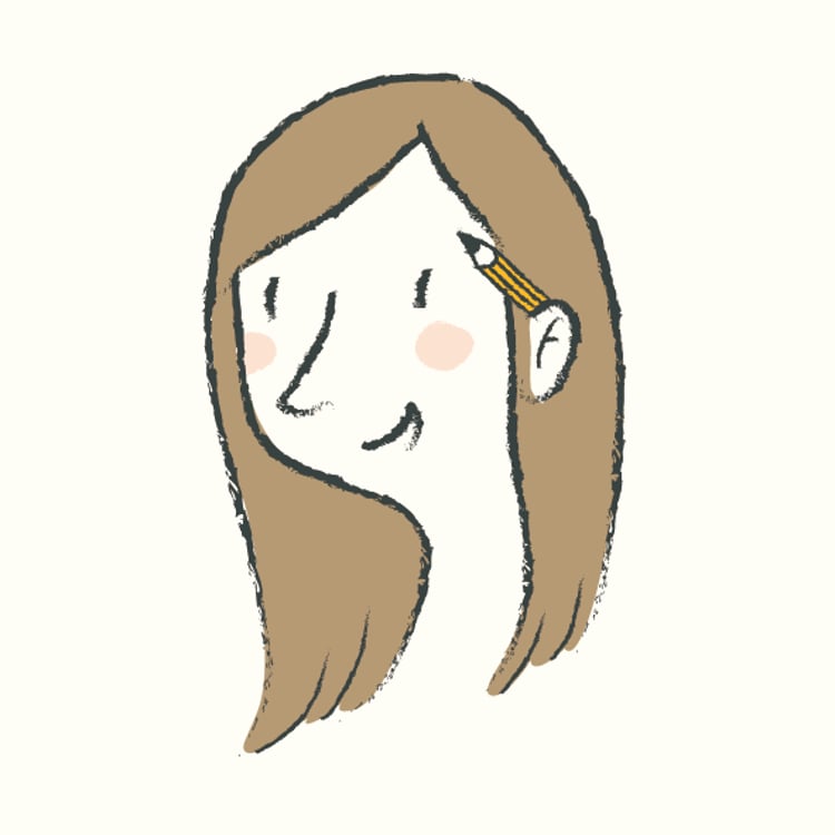 Sommerwiese Illustration