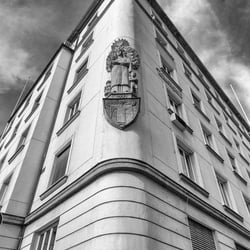 Altes Bürogebäude, Detail, München