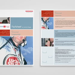 Honda FormelService | Erscheinungsbild inkl. Logo & Piktogramme für ein Programm zur Qualitätskontrolle