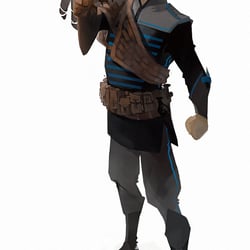 Nacre: Jeroen de Rijk revised character concept