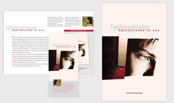 Umschlaggestaltung, Buchlayout, Sachbuch Psychotherapie