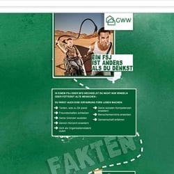 GWW – Bufdi/FSJ-Kampagne – Landing Page