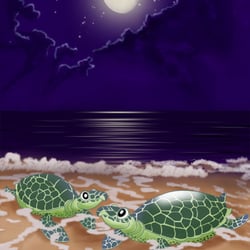 Esmiralda, Kinderbuchillustration