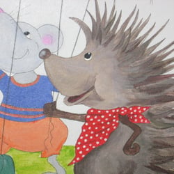 Ausschnitt aus Kinderzimmerbild