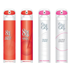 8×4 / Syndicate. Design für ein Deo mit exakter Sprühdosierung.