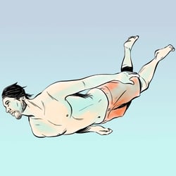 Animation-Still für Taucher- Clip ProSieben