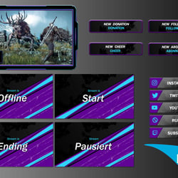 Twitch Overlay Projekt 5