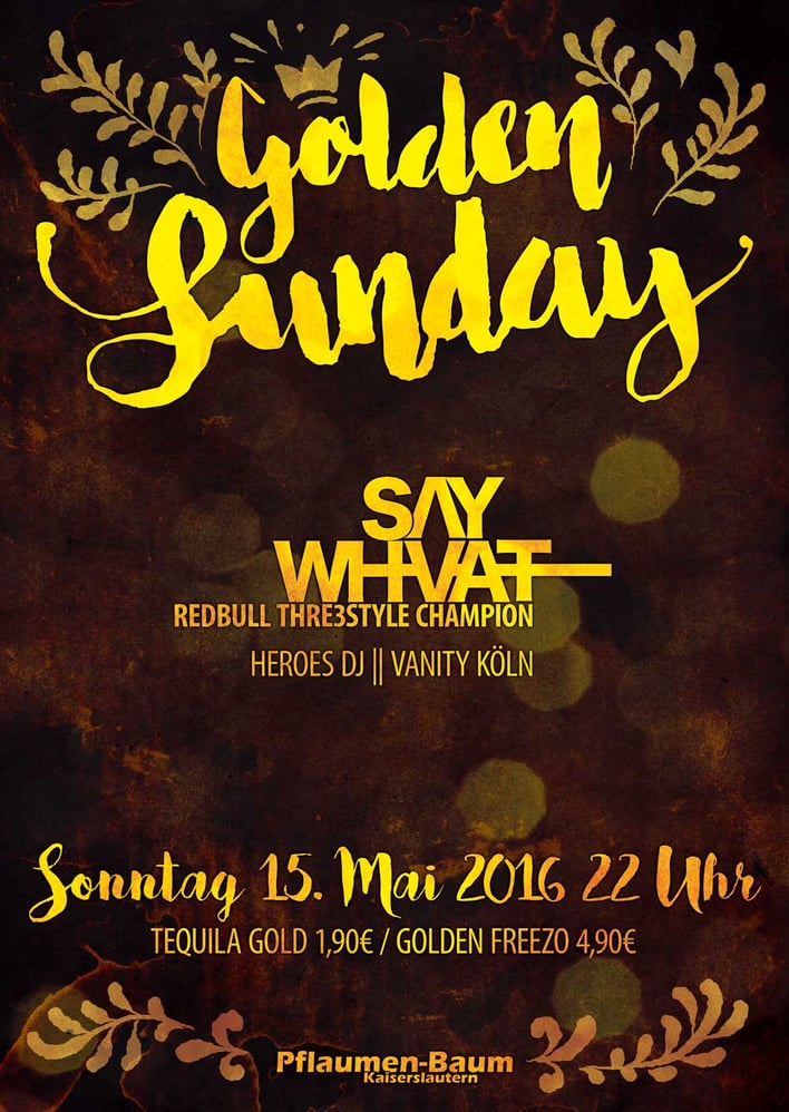 golden sunday