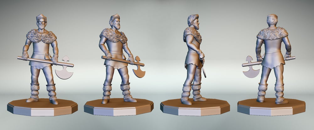 Spielfigur für den 3D Druck