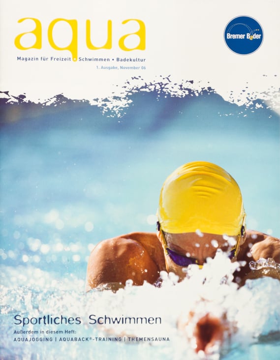 Magazin der Bremer Bäder – visuelles Konzept