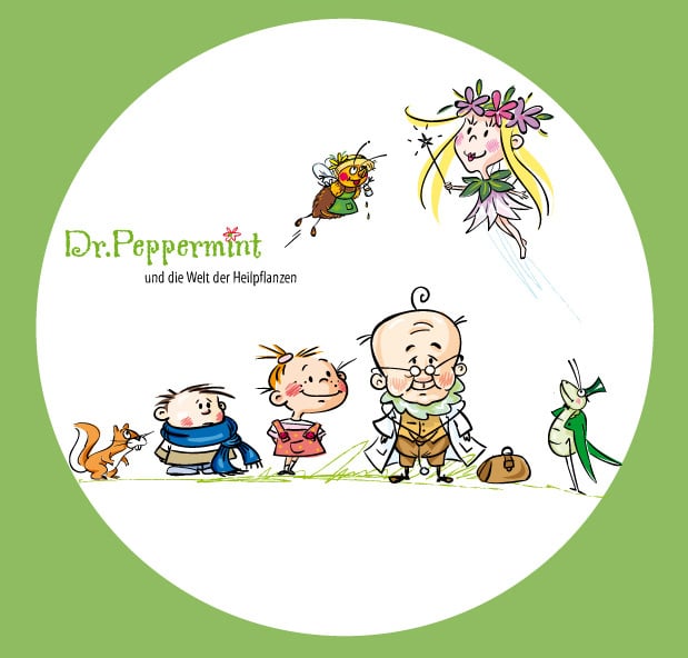 Characterdesign für Comic (Naturheilmittel)