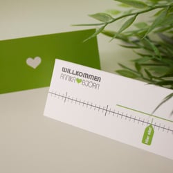 Tischkarten – Serie „Zeitstrahl“