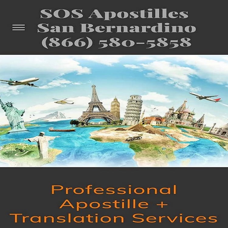 San Bernardino SOS Apostilles