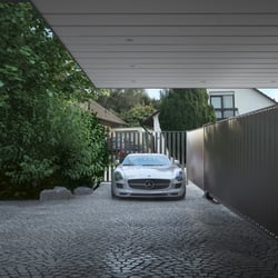 Zaun und Schiebetor | BUNGALOW | Wuppertal