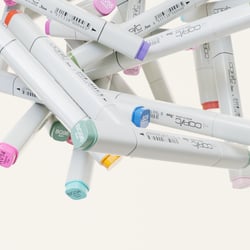 Copic Markers 3D Rendering