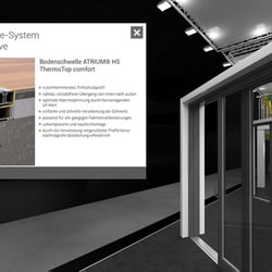 Interaktiver Messestand. 3D Visualisierung