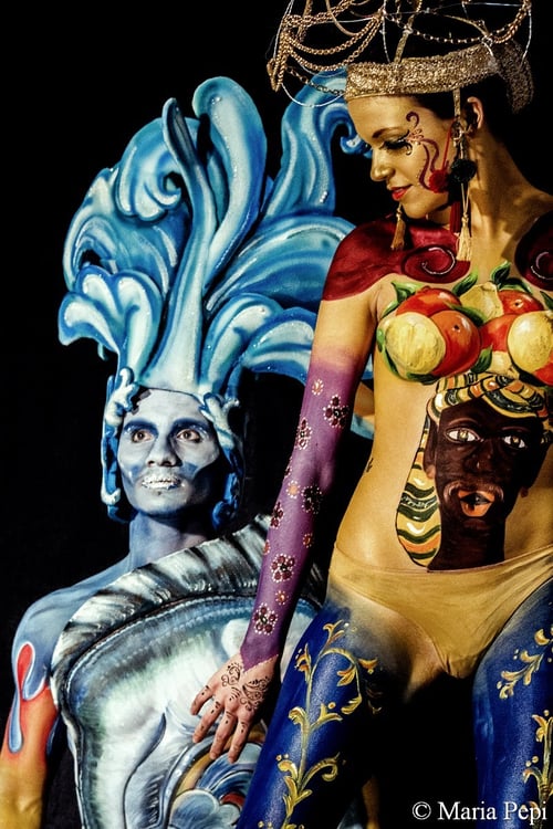 Body Painting Foto-Projekt