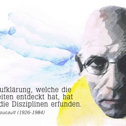 Michel Foucault (1926-1984)  war ein französischer Philosoph des Poststrukturalismus.