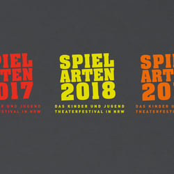 Logodesign für ein Theaterfestival