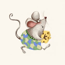 Maus Kinderillustration