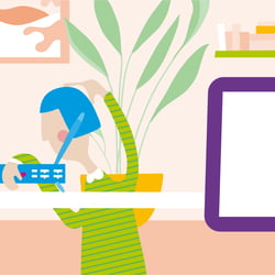 Editorial Illustration for Verbraucherzentrale Brandenburg: „Interference“