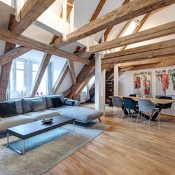 Interieur – Wohnbereich Dach