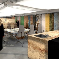 Petraluxe. Showroom. 3D Visualisierung.